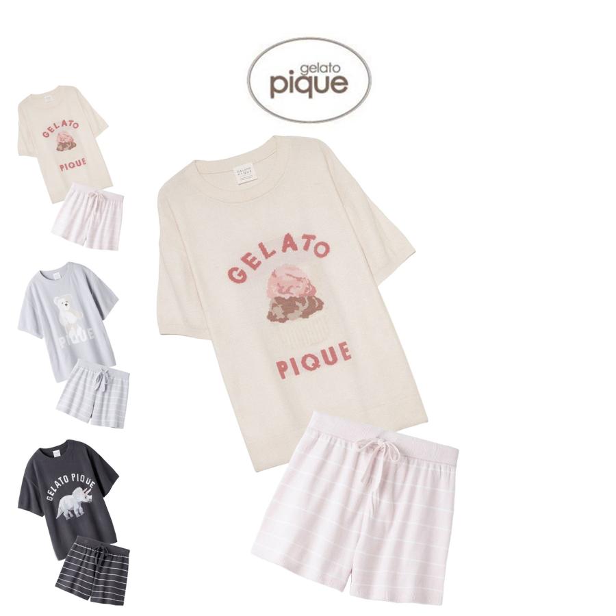 ジェラートピケセット新品未使用 gelato pique（ジェラートピケ） SALE20%OFF モチーフ柄ジャガードプル