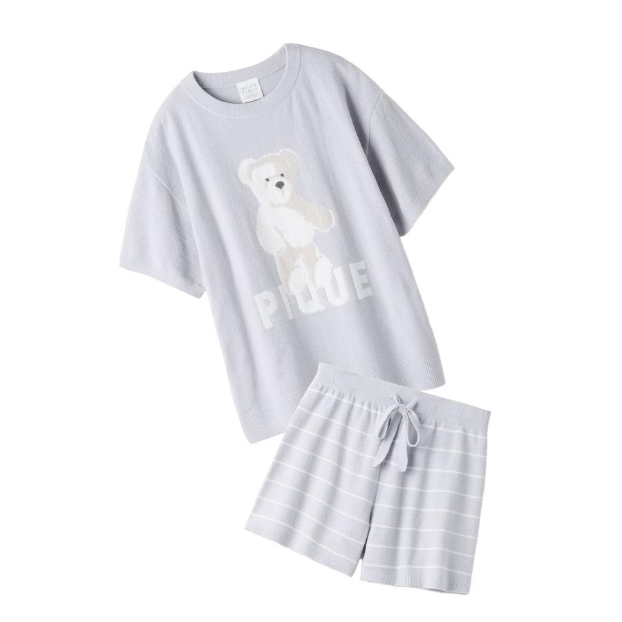 gelato pique（ジェラートピケ） SALE20%OFF モチーフ柄ジャガードプル