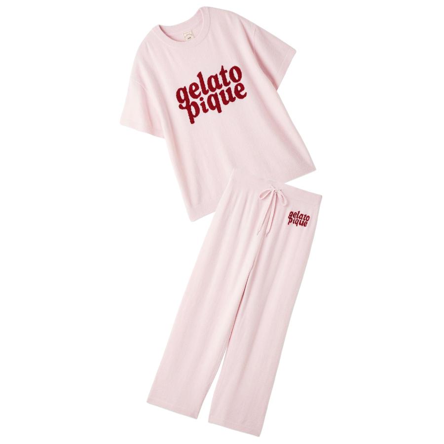 【美品】Gelato Pique ジェラピケ トップス 4枚セット 長袖 半袖 gelato pique（ジェラートピケ） スムーズィーロゴジャガード半袖プル