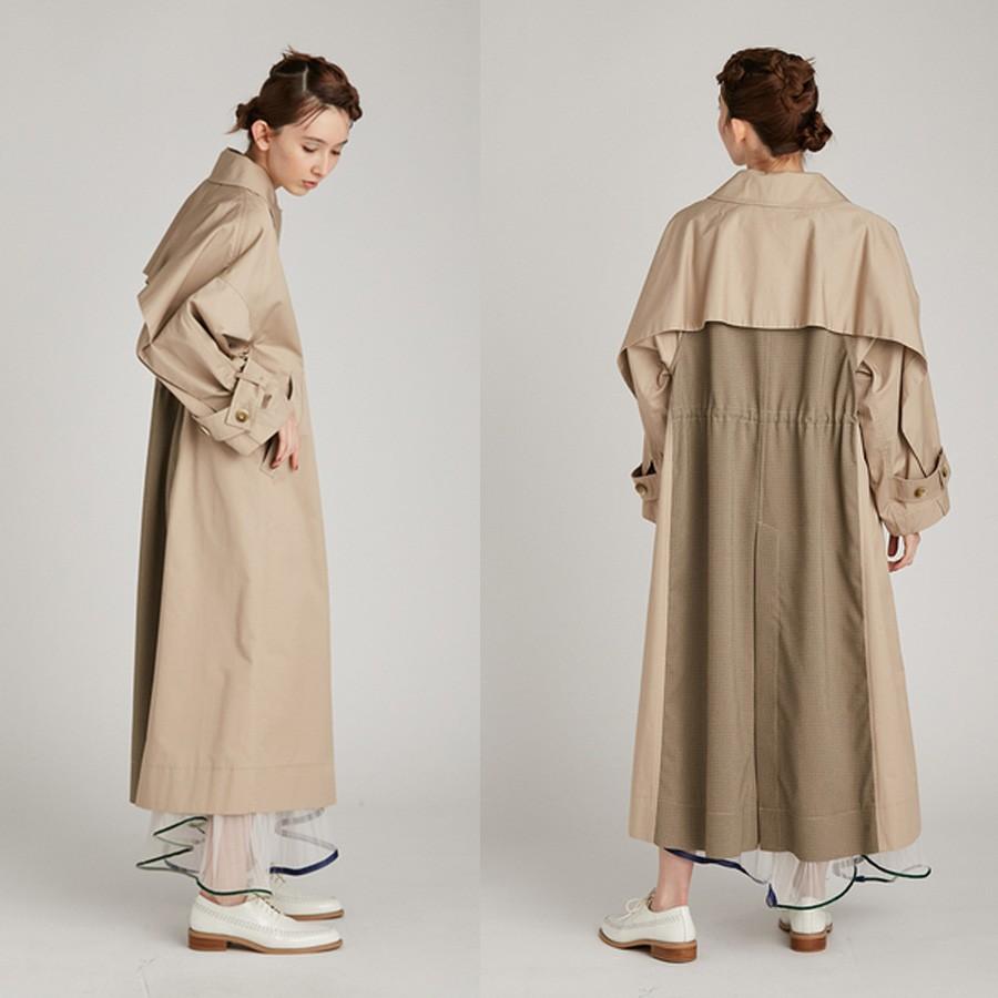 FURFUR SALE60%OFF ファーファー ロングステンカラーコート FURFUR SALE60%OFF ファーファー ロングステンカラーコート