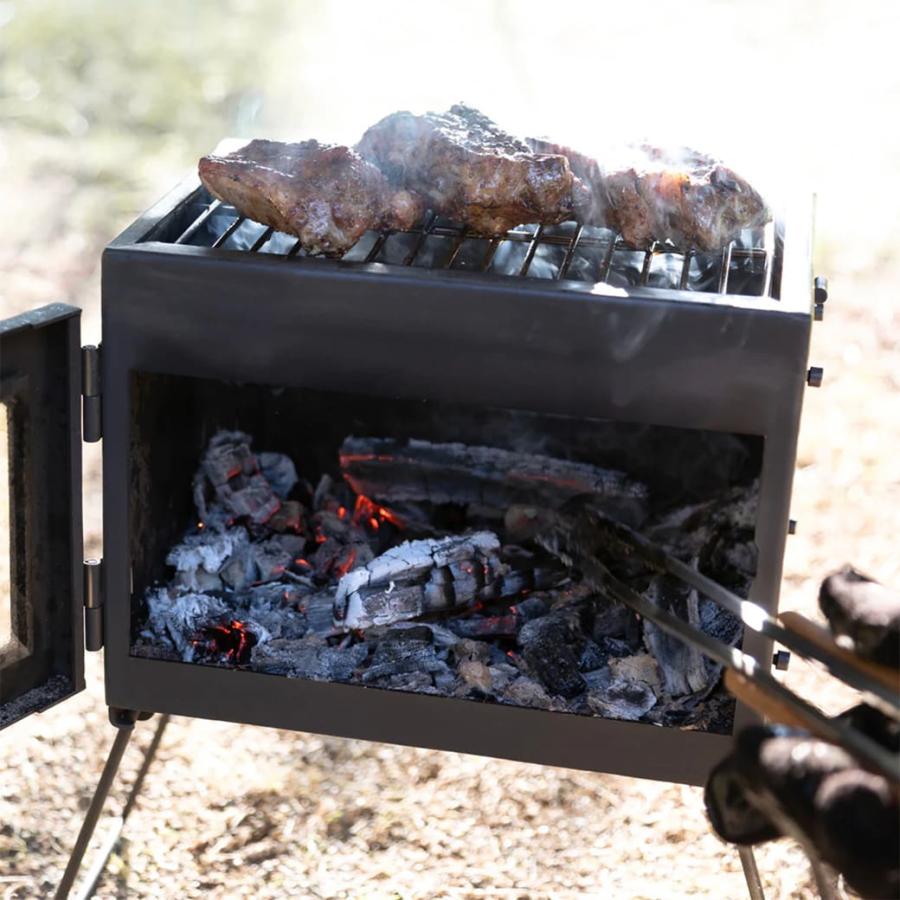 【最終値下げ】マウントスミ　薪ストーブ　マイクロ　未使用品 アウトドア薪ストーブ マイクロ チタン / Woodstove MICRO Ti