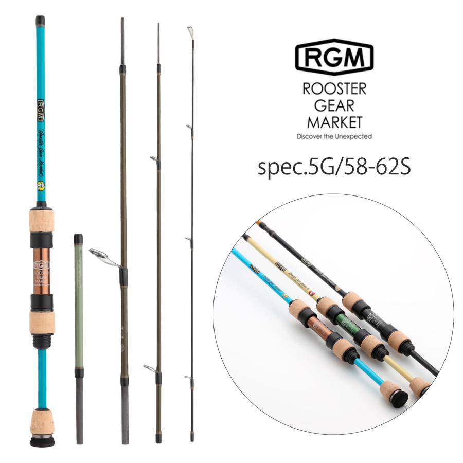 RGM SPEC 5G 58-62S 新品 JACKALL（ジャッカル） RGM(ルースター ギア マーケット) RGM spec.5G