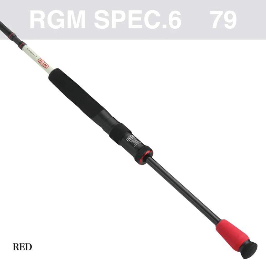 ジャッカル RGM spec.6 79 ブラック JACKALL（ジャッカル） RGM(ルースター ギア マーケット) RGM spec.6
