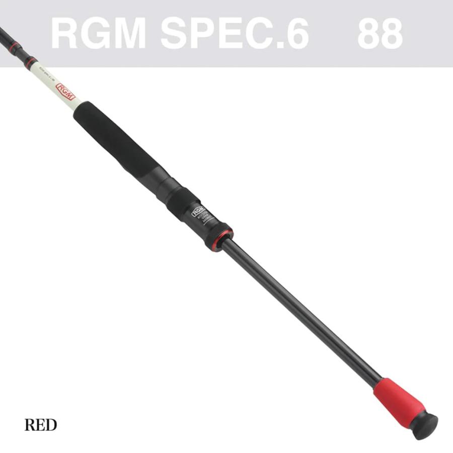 RGM(ルースター ギア マーケット) RGM spec.6/88 Line (12lb.) Lure (10〜25g) 全長264cm シーバス フラットフィッシュ｜selectshopmu｜10