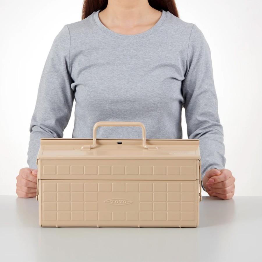 東洋アルミ TOYO STEEL 東洋スチール 小型2段式ツールボックス ST-350