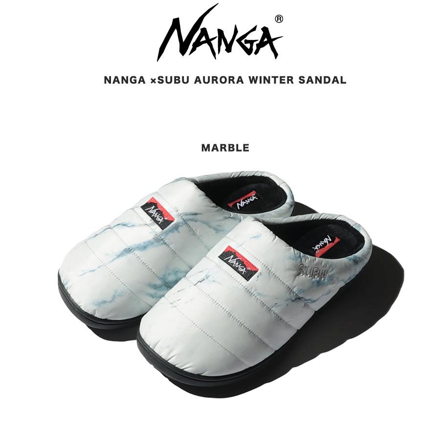 【限定】NANGA×SUBU ナンガ×スブ オーロラ サンダル マーブル NANGA × SUBU AURORA WINTER SANDAL MARBLE SERIES ナンガ×スブ