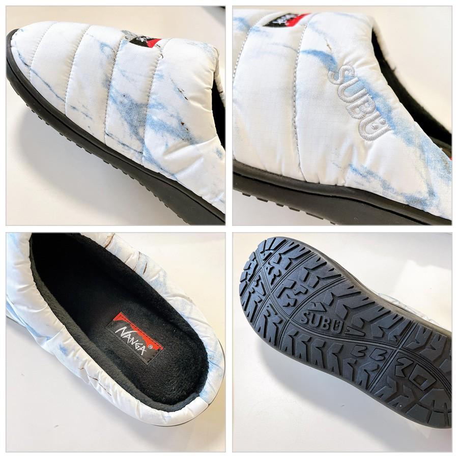 【限定色】NANGA×SUBU/ナンガ×スブ AURORA(MABLE) NANGA（ナンガ） × SUBU AURORA WINTER SANDAL MARBLE SERIES ナンガ