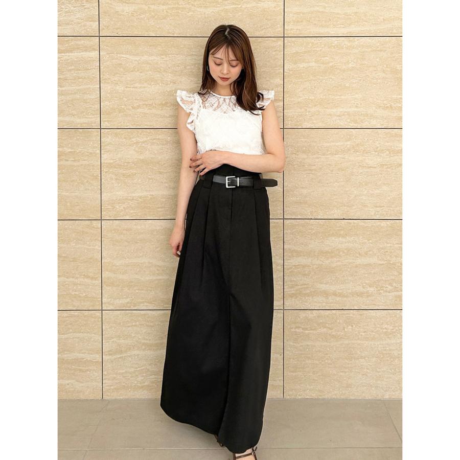 【新品未着用タグ付】SNIDEL スナイデル レースフリルトップス SNIDEL（スナイデル） SALE50%OFF レースフリルプルオーバー