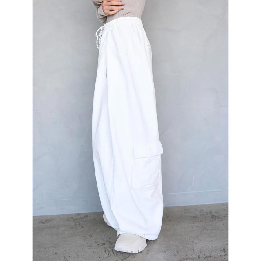 SNIDEL カーゴパンツ SNIDEL（スナイデル） SALE30%OFF NUTMEG ワイドタックスウェット