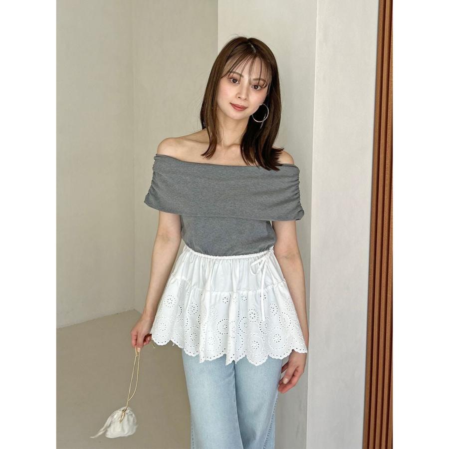 スナイデル　snidel ペプラムカットソー SNIDEL（スナイデル）の「ペプラムカットソー（Tシャツ/カットソー