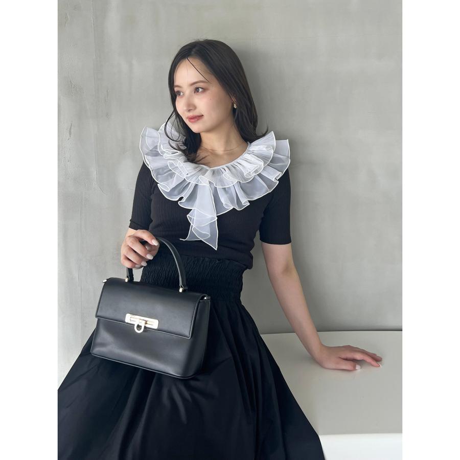 SNIDEL（スナイデル） SALE50%OFF フリルカラーカットプルオーバー