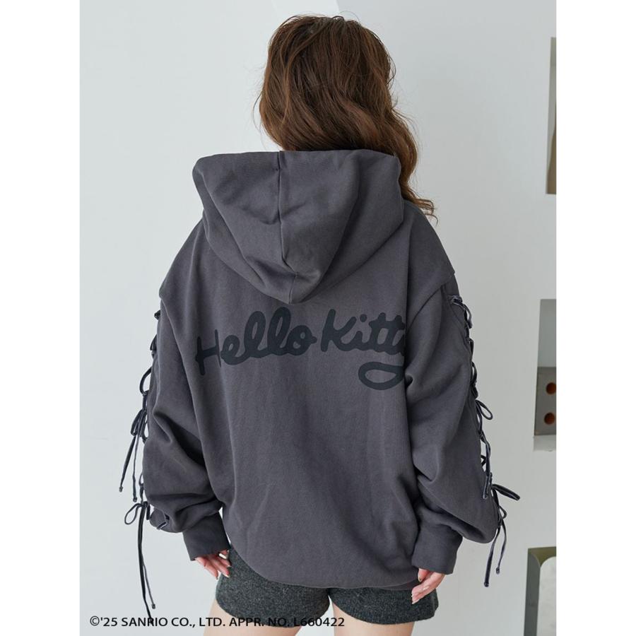SNIDEL（スナイデル） SALE40%OFF HELLO KITTY レースアップパーカー