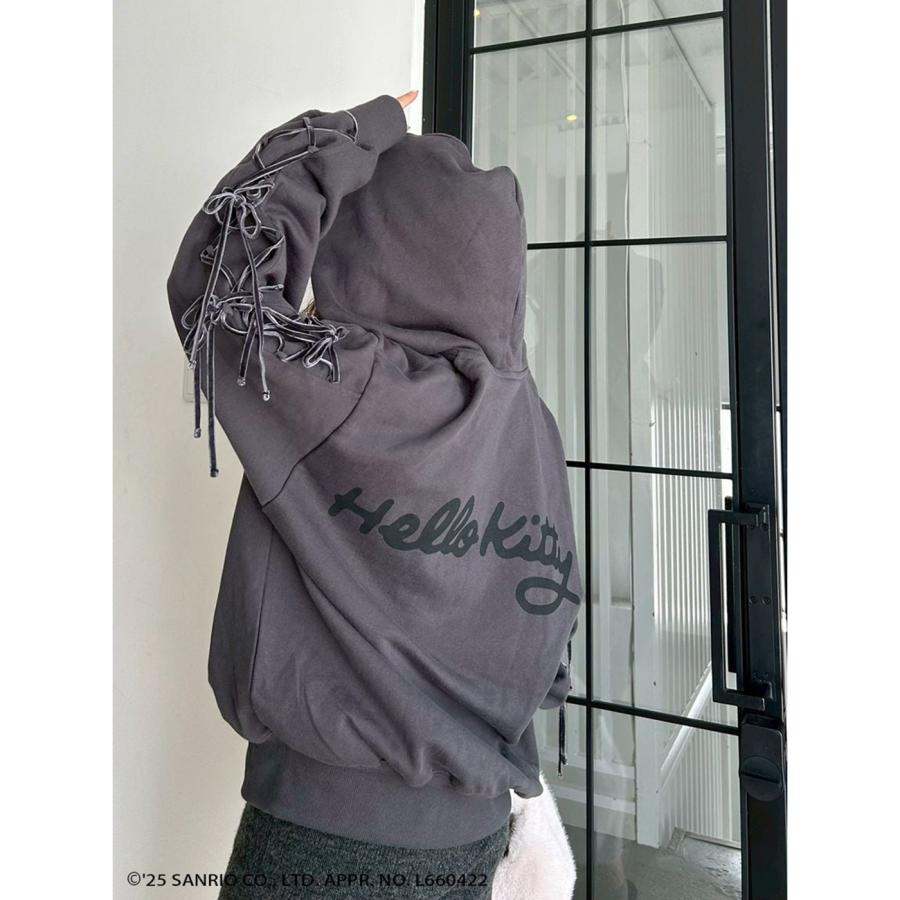 SNIDEL（スナイデル） SALE20%OFF HELLO KITTY レースアップパーカー