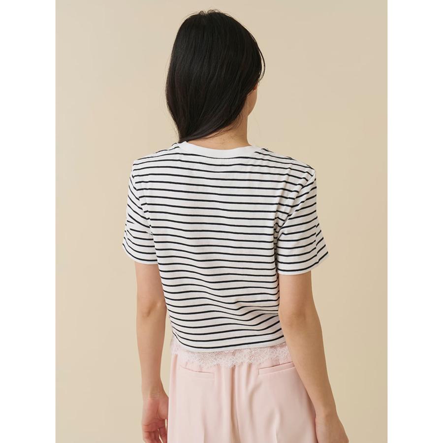 SNIDEL（スナイデル） Chacott コラボレーストリムTシャツ swct261108