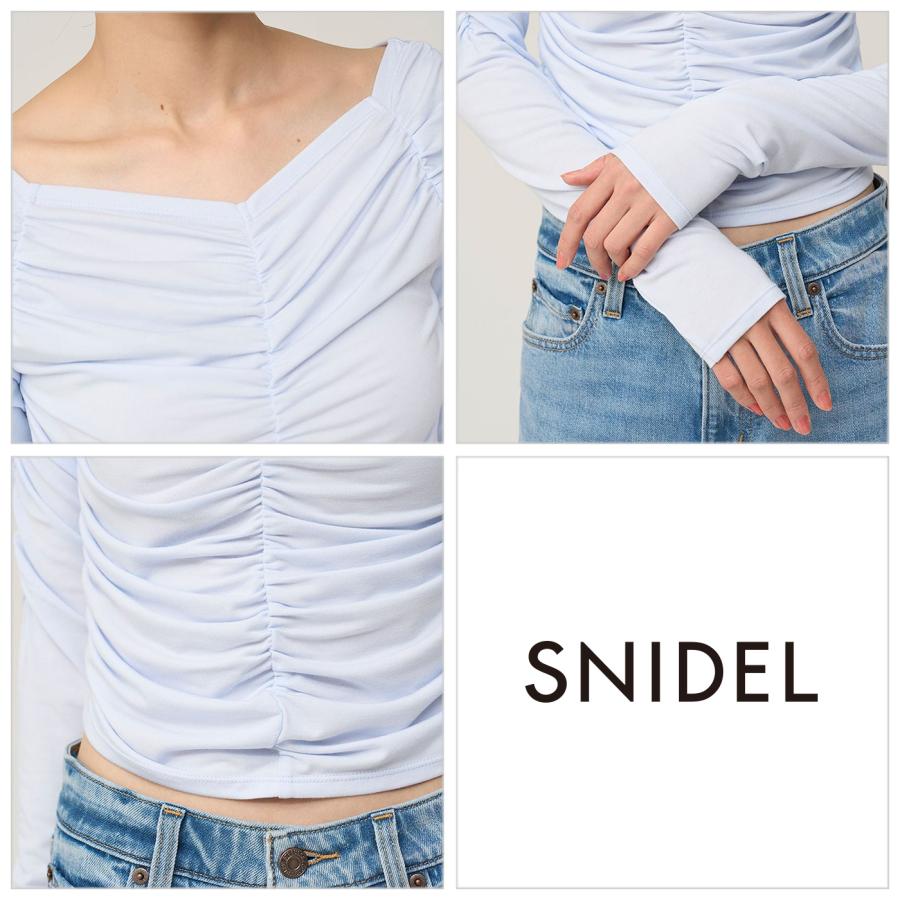 snidel カットトップス Tシャツ・カットソー｜SNIDEL(スナイデル)の通販サイト【公式】