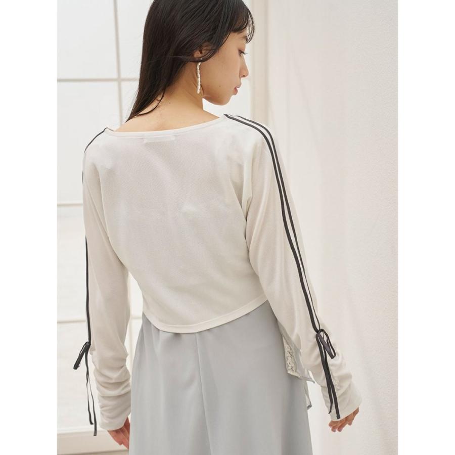 SNIDEL（スナイデル） LUMISHADE UVラインボレロ swct262120