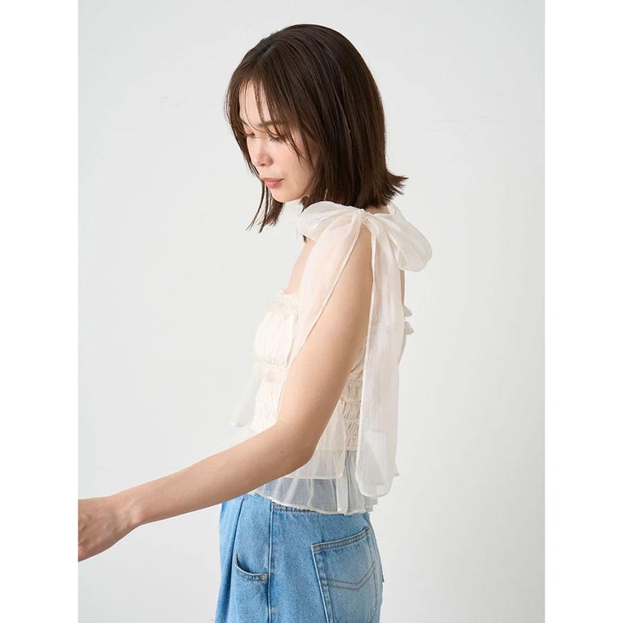 SALE50%OFF SNIDEL スナイデル シャーリングリボンビスチェ swfb242095 