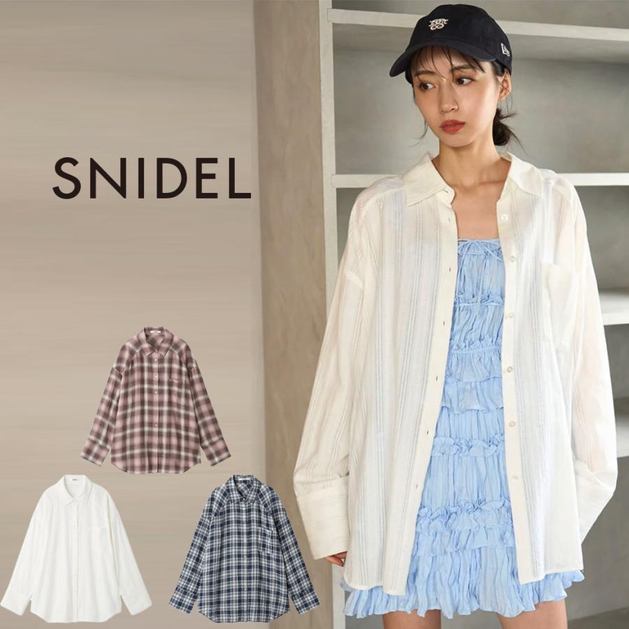 SNIDEL SALE50%OFF スナイデル バリエシャツ swfb251173