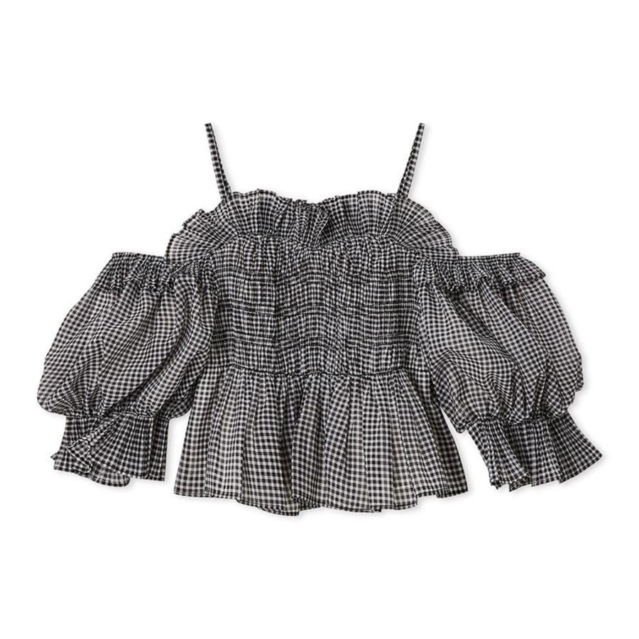 【SNIDEL】ギャザーオフショルブラウス ギャザーオフショルブラウス(シャツ・ブラウス)｜トップス