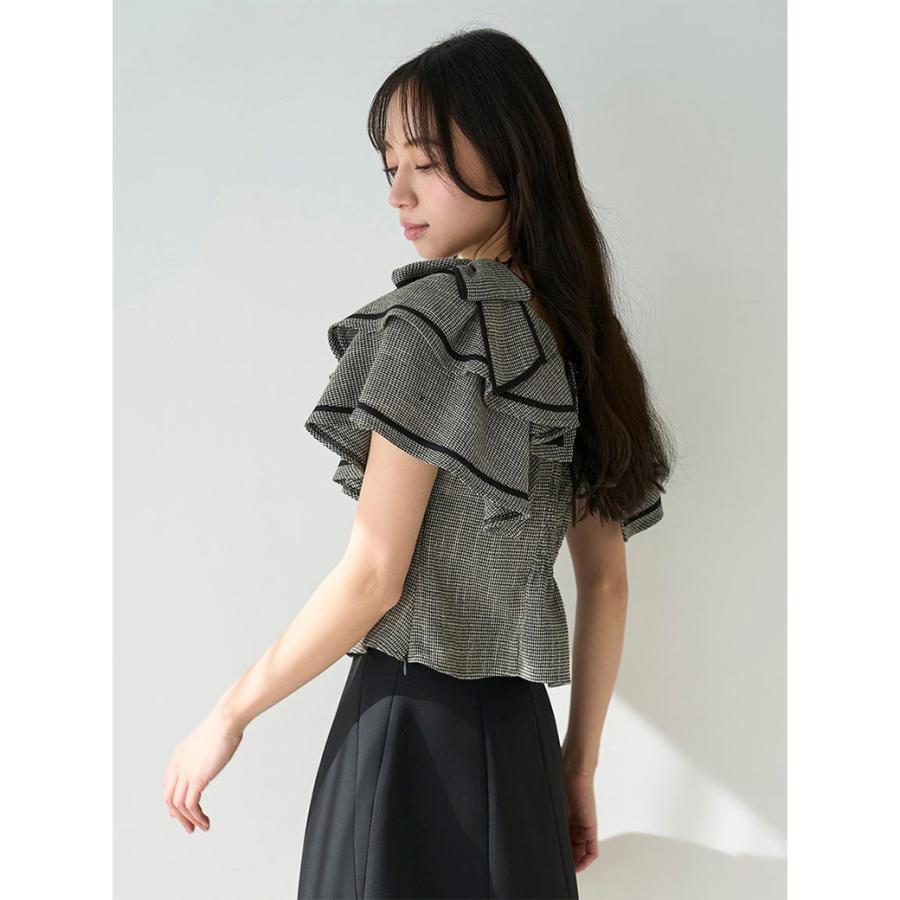 SNIDEL SALE50%OFF スナイデル スクエアスリーブブラウス
