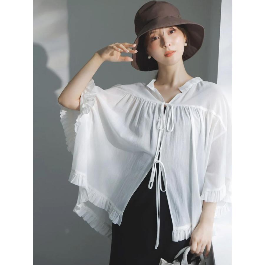 SNIDEL（スナイデル） SALE50%OFF ボリュームフリルブラウス