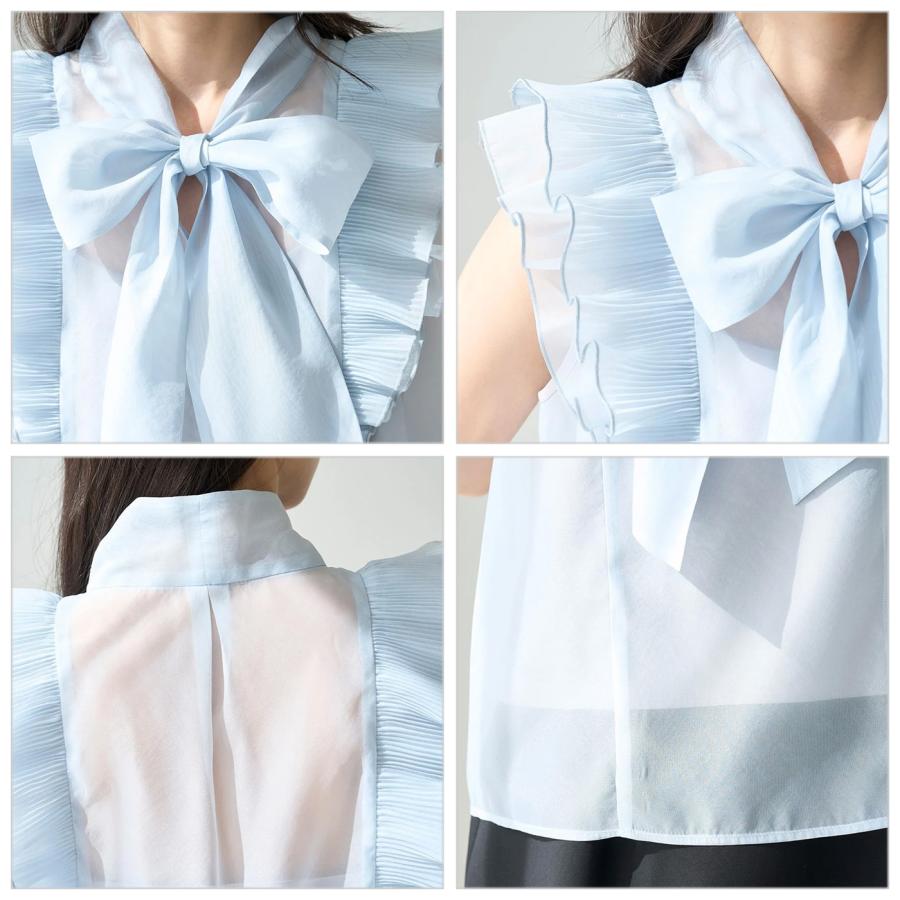 SNIDEL（スナイデル） SALE30%OFF ノースリボウタイブラウス