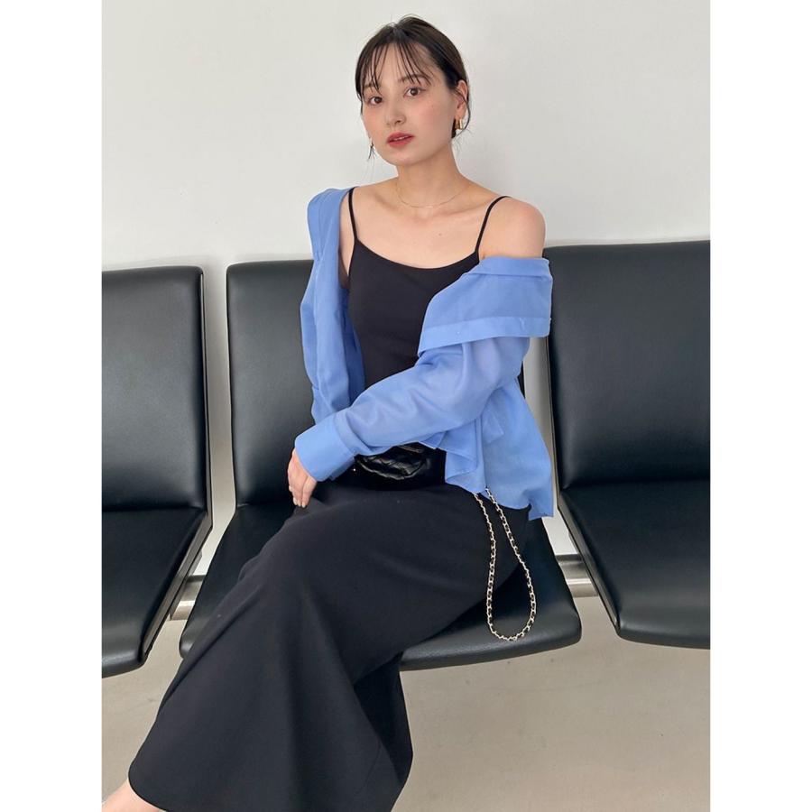 SNIDEL（スナイデル） SALE50%OFF Sustainableシアーシャツ swfb254212