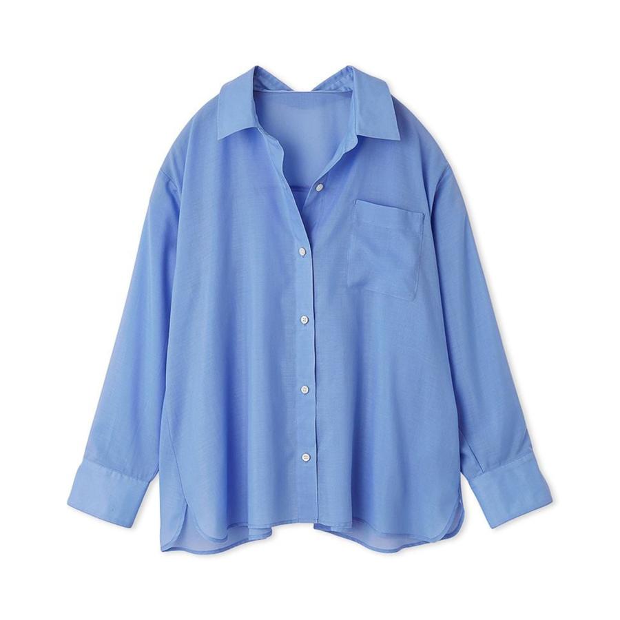SNIDEL（スナイデル） SALE50%OFF Sustainableシアーシャツ swfb254212