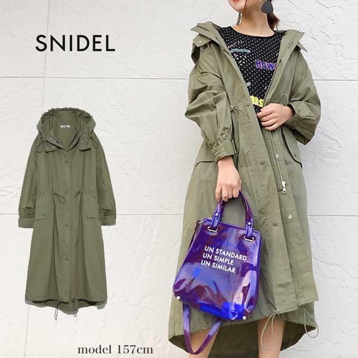 Snidel バリエーションモッズコート Swfc 19春夏 アウター Swfc セレクトショップムー 通販 Yahoo ショッピング