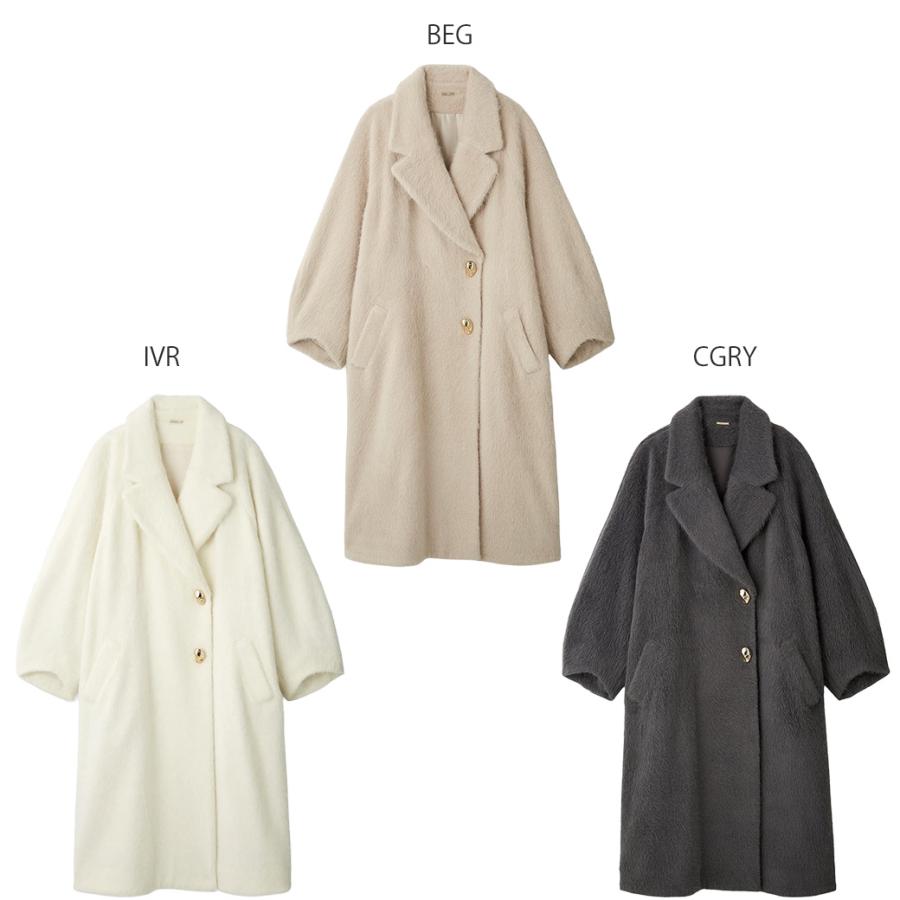 SNIDEL SALE30%OFF スナイデル シャギーロングコート swfc245046