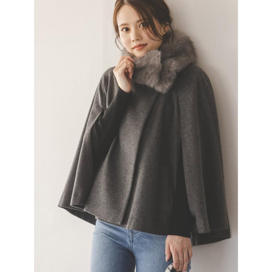 SNIDEL（スナイデル） ショートケープコート swfc254154 アウター