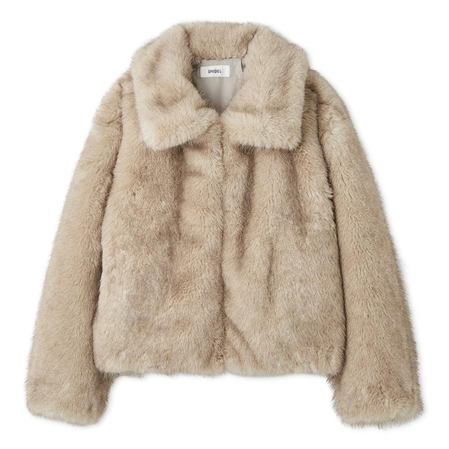 SNIDEL スナイデル ファーショートコート swfc254165 アウター