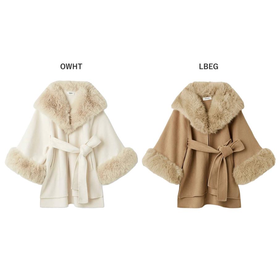 SNIDEL（スナイデル） SALE30%OFF ファーケープコート swfc255059