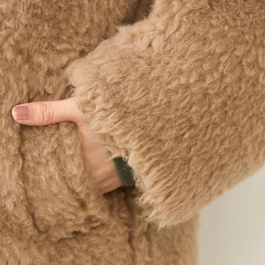 SNIDEL（スナイデル） SALE30%OFF ボアロングコート swfc255064