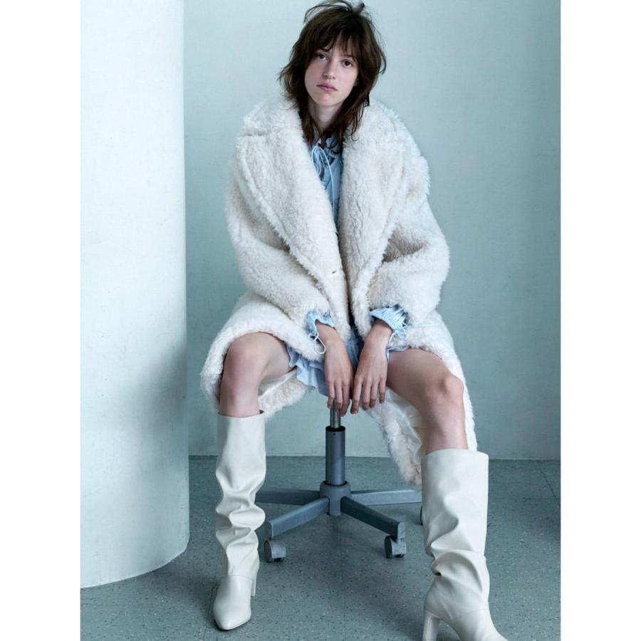 SNIDEL（スナイデル） SALE40%OFF ボアロングコート swfc255064