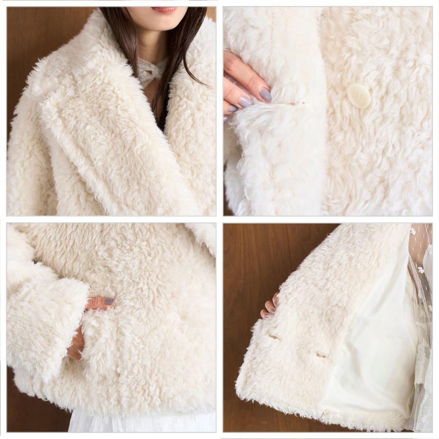 SNIDEL（スナイデル） ボアショートコート swfc255065 レディース