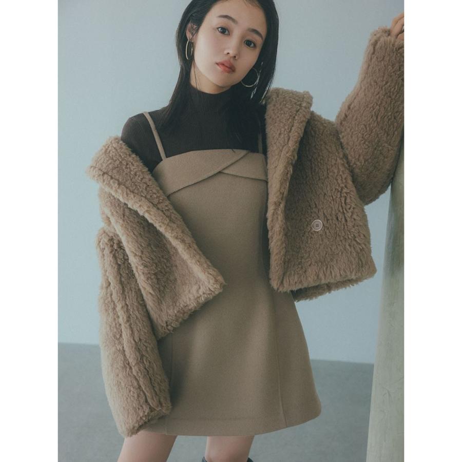 SNIDEL（スナイデル） ボアショートコート swfc255065 レディース