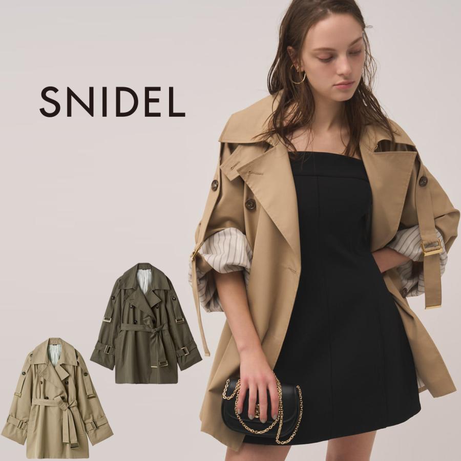 SNIDEL（スナイデル） ミドルトレンチコート swfc261129 レディース