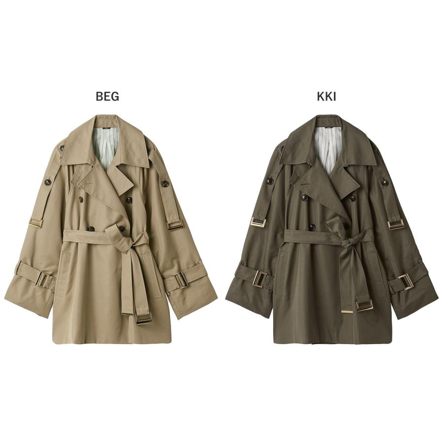 完売♥️新作新品✨SNIDEL スナイデル ミドルトレンチコート✨BEG SNIDEL 】 ミドルトレンチコート col BEG size free ¥25,960税込