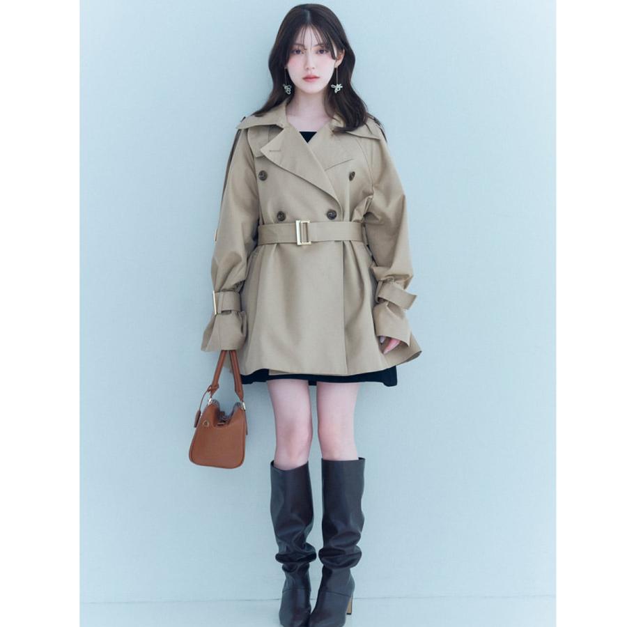 SNIDEL（スナイデル） ミドルトレンチコート swfc261129 レディース