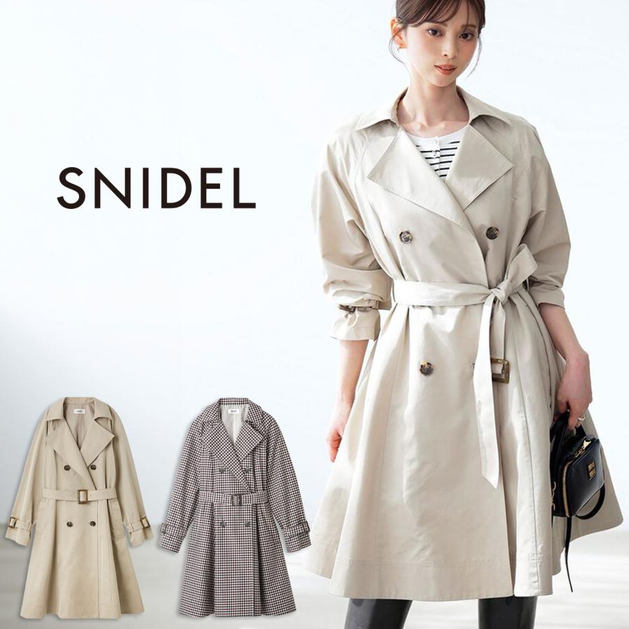 SNIDEL（スナイデル） SALE40%OFF バリエーションドレストレンチコート