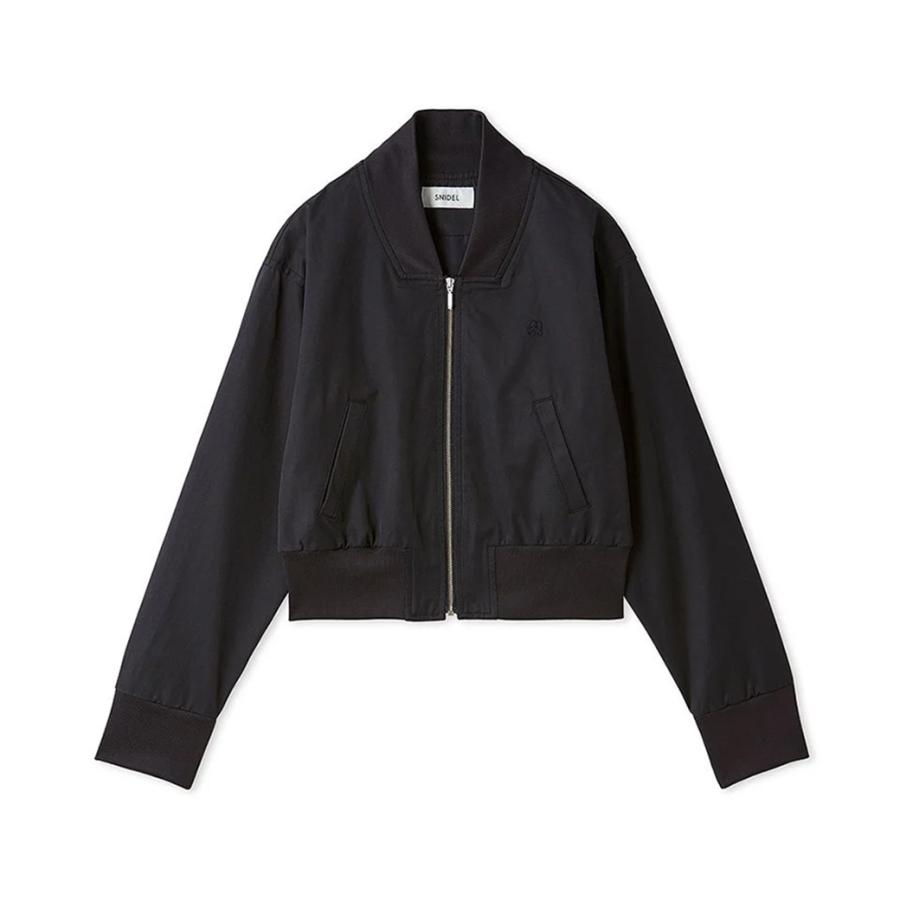 スナイデル ブラックMA1 ジャケット SNIDEL（スナイデル） SALE50%OFF コンパクトMA-1 swfj251115