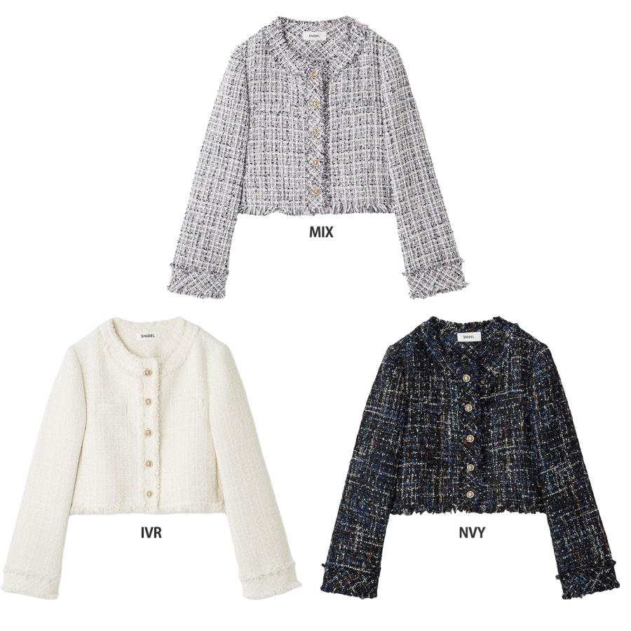 SNIDEL（スナイデル） ツイードジャケット swfj254155 レディース