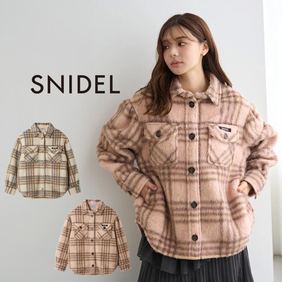 SNIDEL（スナイデル） SALE40%OFF Prentiss チェックCPOジャケット