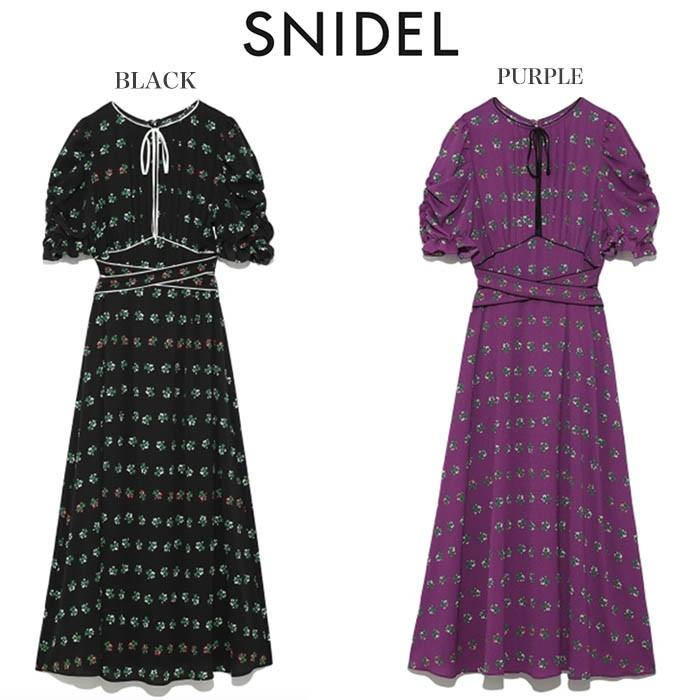 Snidel スナイデル 通販 小花柄ミドルワンピース Swfo 19春夏 Swfo セレクトショップムー 通販 Yahoo ショッピング