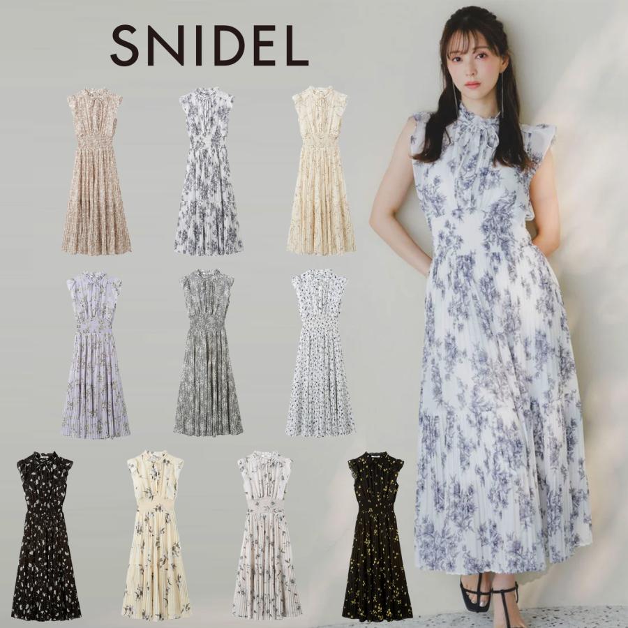 SNIDEL スナイデル Sustainable20周年プリントワンピース SNIDEL スナイデル Sustainable20周年プリントワンピース