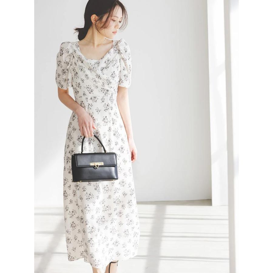 スナイデル snidel レーヨンカシュクールプリントワンピース サイズ2 SNIDEL SALE40%OFF スナイデル レーヨンカシュクールプリント