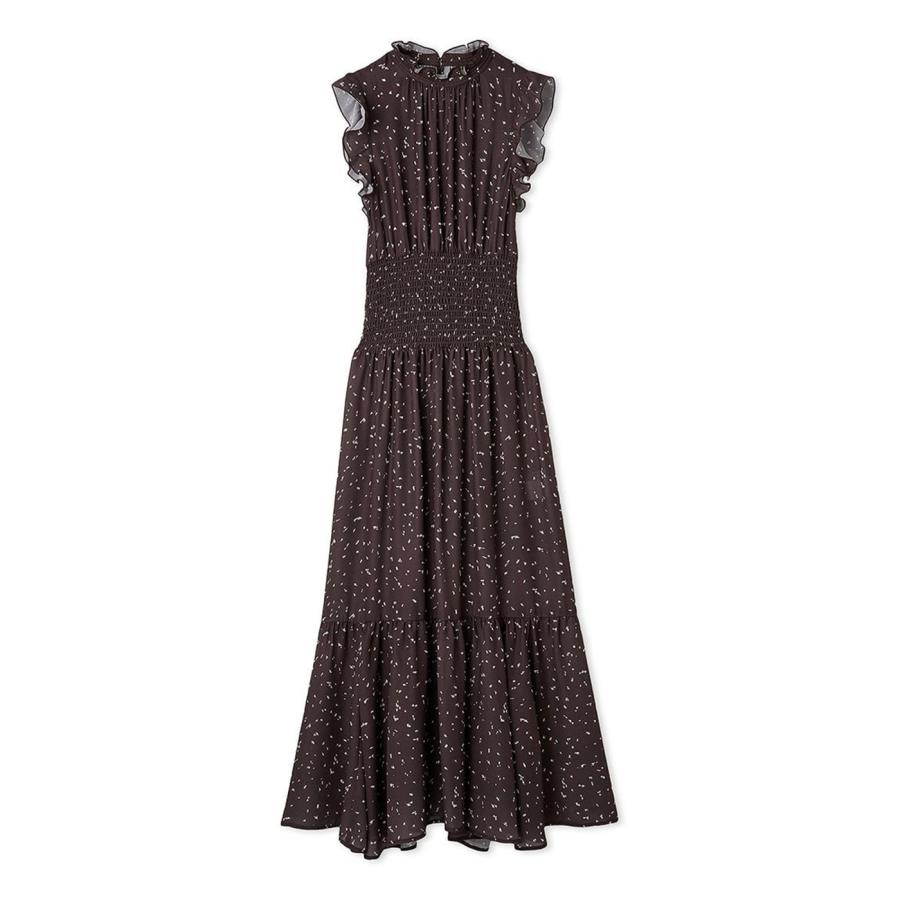 SNIDEL スナイデル ノースリーブプリントワンピース swfo254024