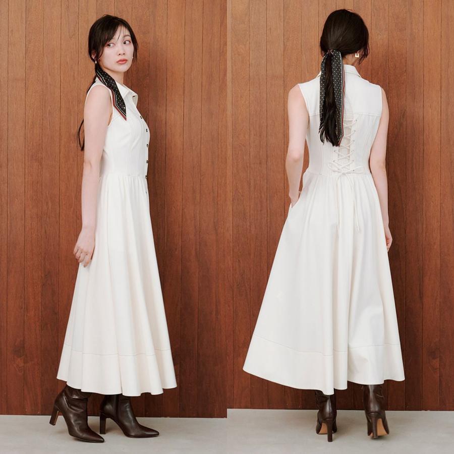 SNIDEL（スナイデル） Sustainableコルセットディテールシャツ