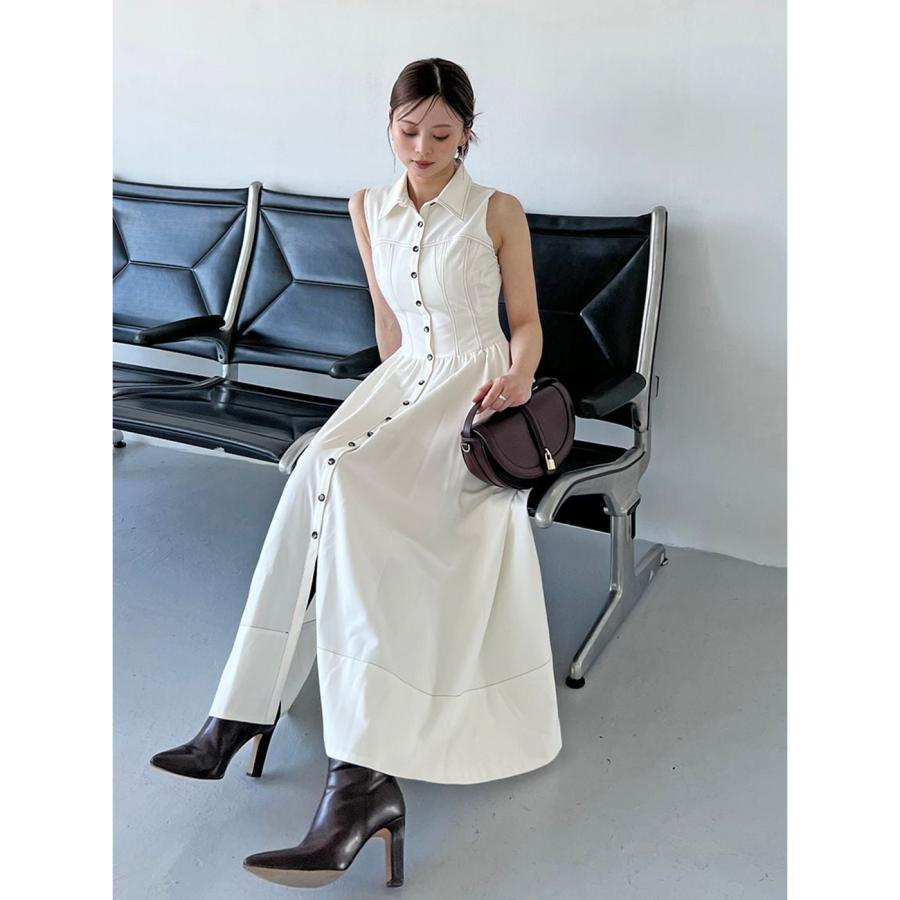 SNIDEL（スナイデル） Sustainableコルセットディテールシャツ